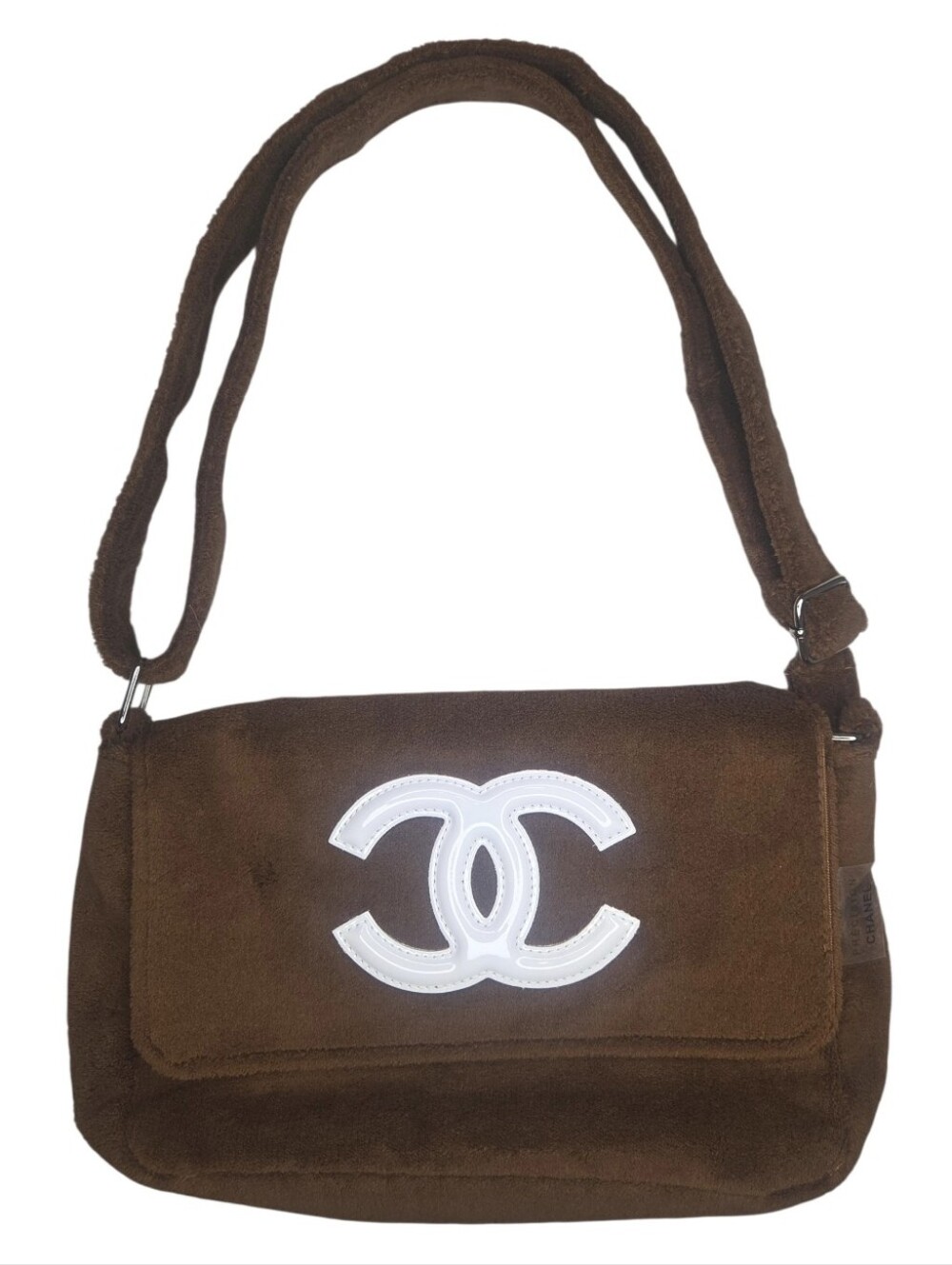 CC Chocolate Brown Precision Shoulder/Crossbody Bag -New - Picture 1 of 6